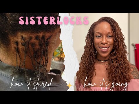 Sisterlocks Journey: 10 Year Update! Installation, Hair Phases, Retightening, Routine, Colour