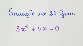 ❎ Equação do 2º Grau Incompleta - Professora Angela Matemática