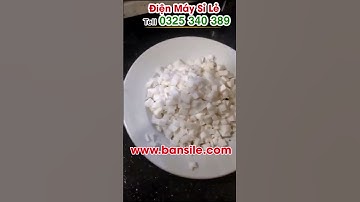 Máy, dụng cụ cắt cơm dừa - thái cơm dừa - xắt cơm dừa ( cùi dừa) thành hạt lựu dập bằng tay