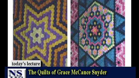 The Quilts of Grace McCance Snyder by Janet Price