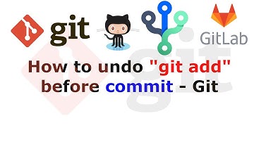 How to undo "git add" before commit - Git
