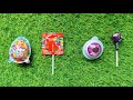 Dairy Milk, Nestlé Kit Kat, Slice Drink, Cadbury Gems.all Chocolates unboxing on grass. 🍫