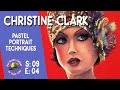 Pastel painting techniques & portrait painting tutorial with Christine Clark I Colour In Your Life