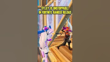 Sylixy Is UNSTOPPABLE In FORTNITE RANKED RELOAD🎯