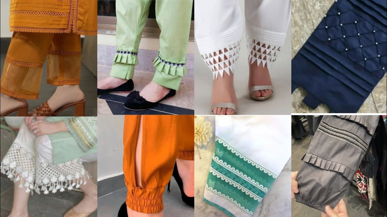 Trouser design ideas in 2022  capri salwar design, new trouser