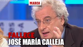 Journalist José María Calleja dies from coronavirus (Marca)