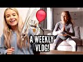 A WEEKLY VLOG?! Painting, Fitness, Makeup Masterclass + James' Birthday!