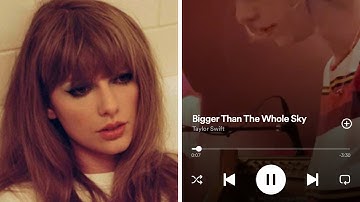 Taylor Swift Fans Speculate Meaning Behind ‘Bigger Than The While Sky’ Off ‘Midnights’ Album