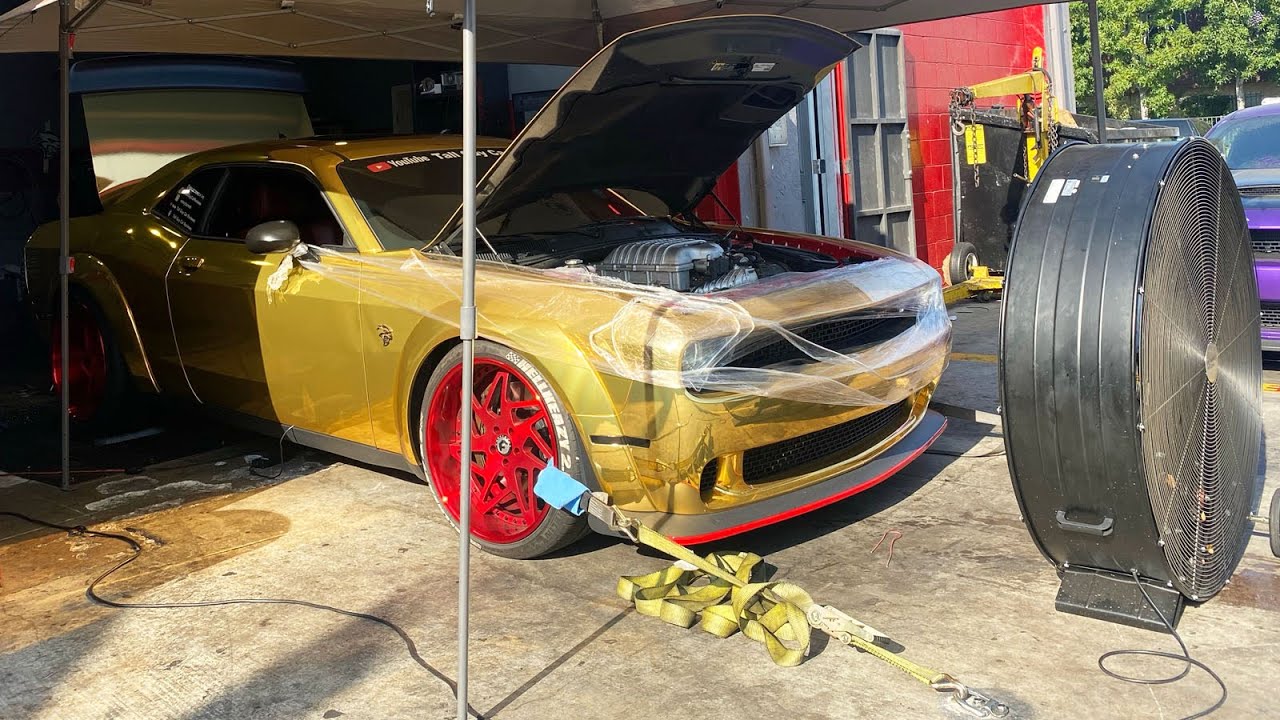 MY HELLCAT REDEYES TRANSMISSION BLEW UP ON THE DYNO!! YouTube