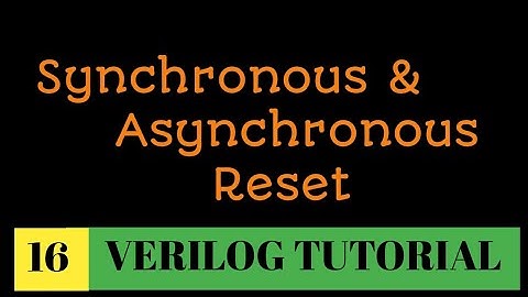#16(MISTAKE-Read Description) Synchronous vs Asynchronous Reset || important VLSI Interview question