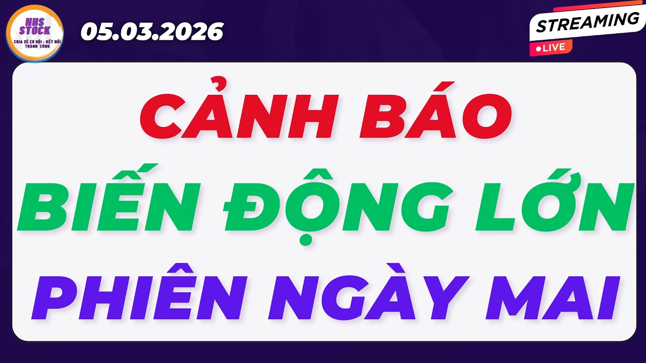 CẢNH BÁO BIẾN ĐỘNG LỚN PHIÊN NGÀY MAI | CHU KỲ SÓNG 2026