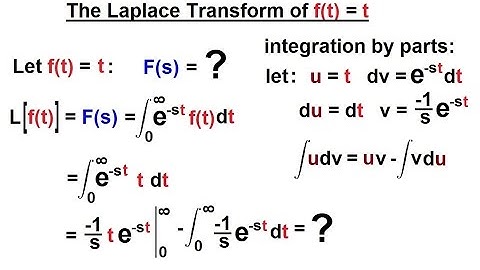 Electrical Engineering: Ch 16: Laplace Transform (3 of 58) The Laplace Transform of f(t)=t
