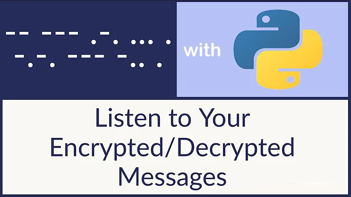 Decode Secret Messages with Python