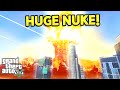 GTA 5 Mods - BIGGEST EVER NUKE EXPLOSION! (GTA 5 Funny Moments)