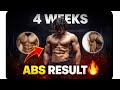 “6 EXERCISES ONLY 😳”👉 “4 WEEK RESULT 🔥”