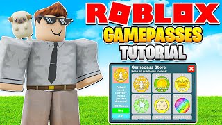 Auto Clicker Gamepass! How to Make a Simulator in Roblox Episode 50 