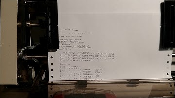 Trek on a home brew LQP02 + Teensy + PS/2 keyboard teletype