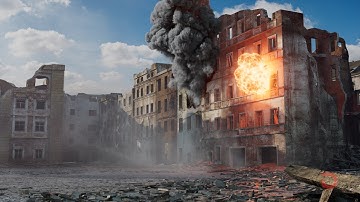 Houdini Realistic Explosion with hip+nuke file