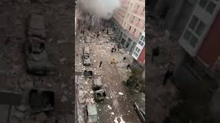В Мадриде прогремел мощный взрыв
