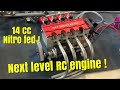 unboxing and modding of a Toyan L400 engine - Nitro screams! 4 cyl 4 stroke RC