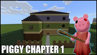 How To Build The Roblox Piggy House in Minecraft  - Piggy Chapter 1