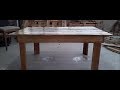 PALETTEN MASA YAPIMI / TABLE FROM PALLETS /  TİSCH AUS PALETTEN // SCRAP WOOD