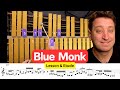 BLUE MONK Jazz Vibraphone Lesson Etude Thelonious Monk BLUE MONK Jazz Vibraphone Lesson Etude Thelonious Monk