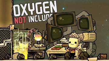 Oxygen Not Included!  Ep. 2 - Super Computer Research Station! - Oxygen Not Included Gameplay