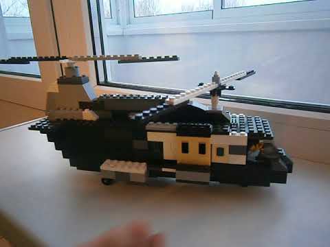 Лего самоделка #46 мини военный вертолеты - YouTube