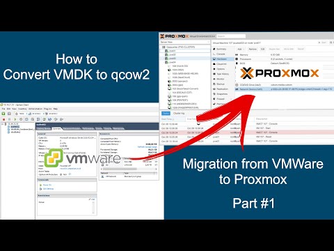 Migration Vmware to Proxmox Part #1