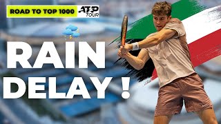 Rain Delay Ruins Chances Of ATP Point ?!!