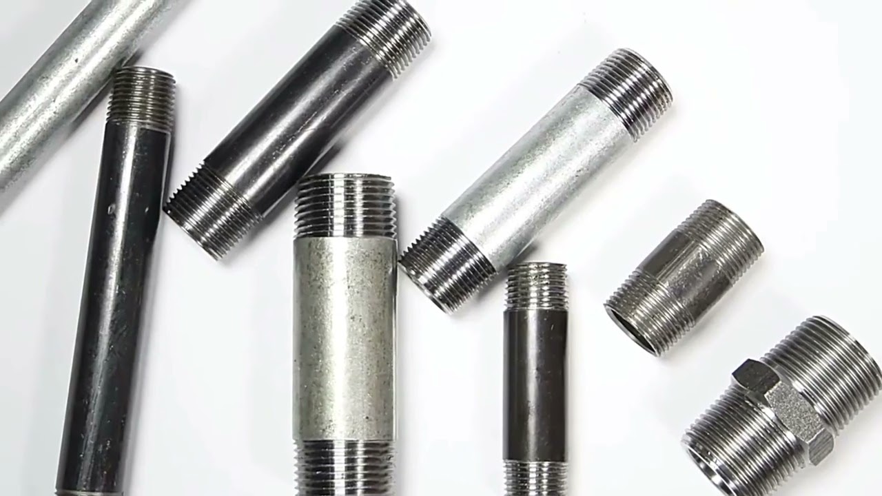 High-Quality Pipe Nipples | Threaded Pipe Connector for Industrial Use