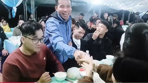 Toàn ldo đến chúc mừng đám cưới lường mạnh rất vui moi người ạ ❤♥️♥️