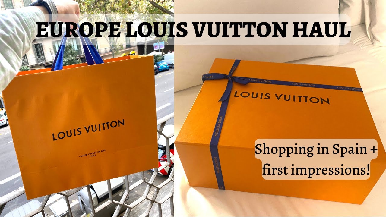 EUROPE LOUIS VUITTON UNBOXING + PRICE