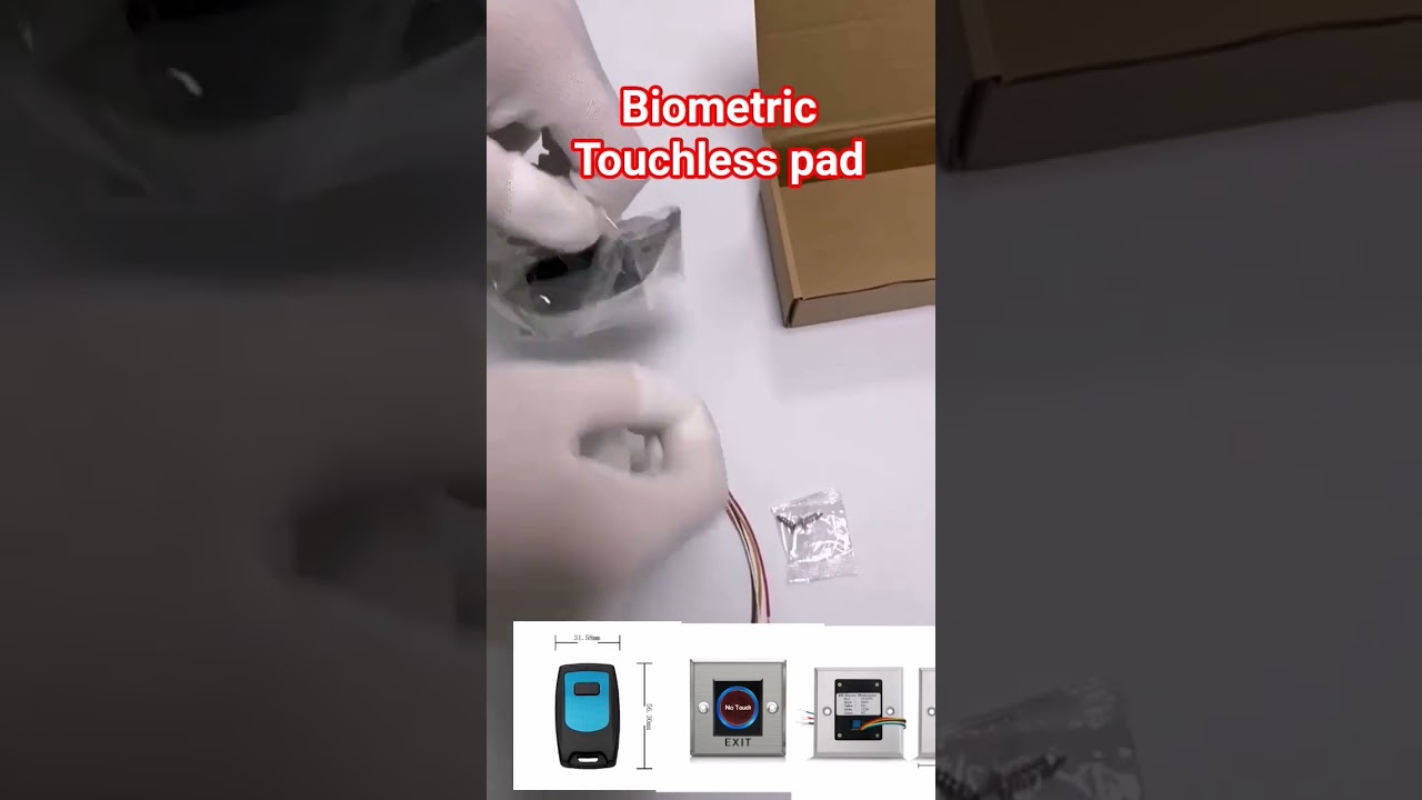 Biometric Access Control Touchless Pad