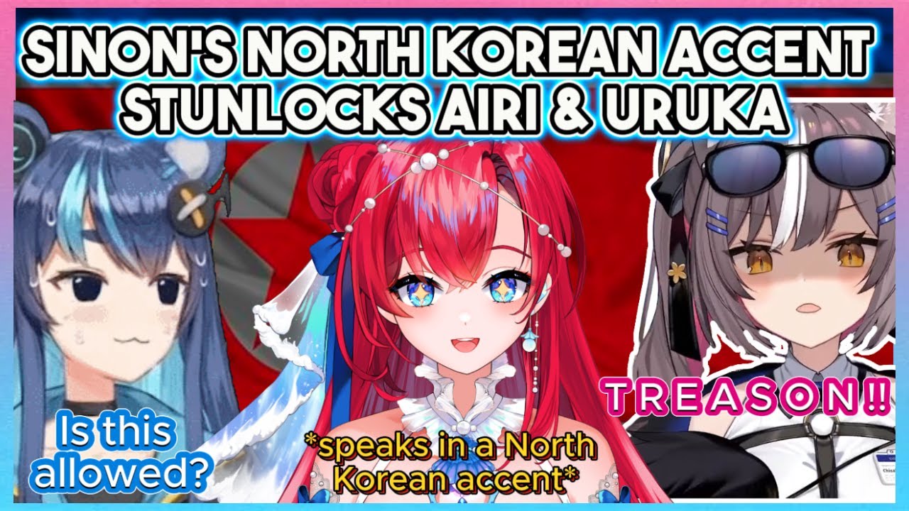 Sinon Speaks in a North Korean Accent and Stunlocks Airi & Uruka 🤣| Uruka Airi Sinon Clips