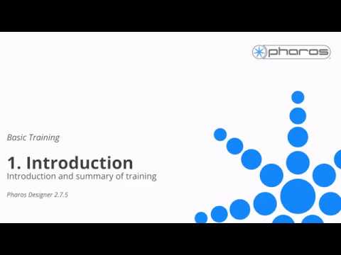 Pharos Online Training: 1. Introduction