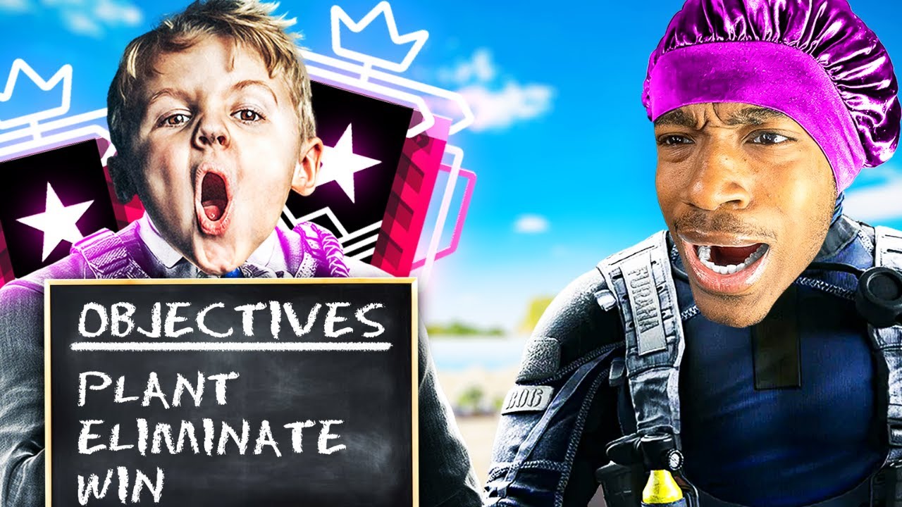 DEJOHN GETS TAUGHT BY A 12 YEAR OLD HOW TO PLAY CONSOLE SIEGE - FUNNY FULL GAME - Rainbow Six Siege