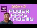 Welcome to Power Apps Academy
