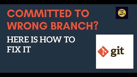 Committed to the Wrong Git Branch? Fix It with Cherry-Pick and Reset #git #gittutorial