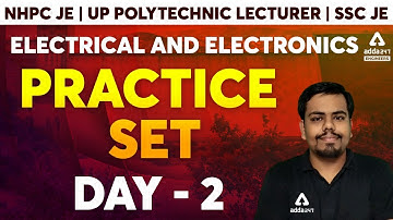NHPC JE | UP Polytechnic Lecturer | SSC JE | Practice Set #2