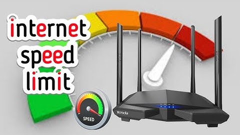How to set wifi speed limit for other users On Android | Tenda Router | Android User Official
