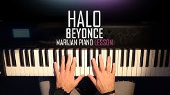 How To Play: Beyonce - Halo | Piano Tutorial Lesson + Sheets