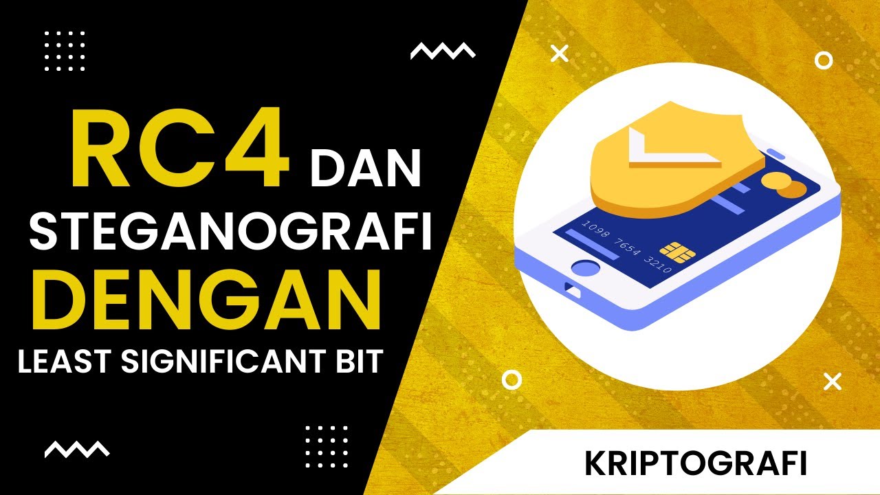 Demo Aplikasi RC4 dan Steganografi dengan LSB - YouTube