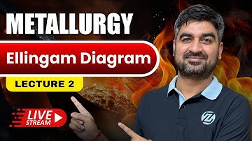 Ellingam Diagram Metallurgy  By Rahul Kaushik Sir #iitjee #JEEadvanced #zigyan