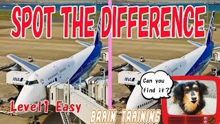 【Spot the difference】＃29“Brain Games” World picture Puzzles  Level 1 Easy Find 3 differences screenshot 3