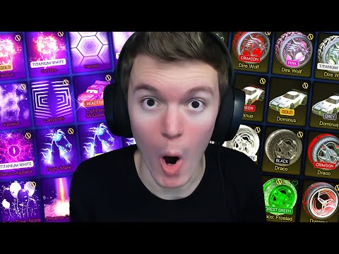 My Entire Rocket League Inventory