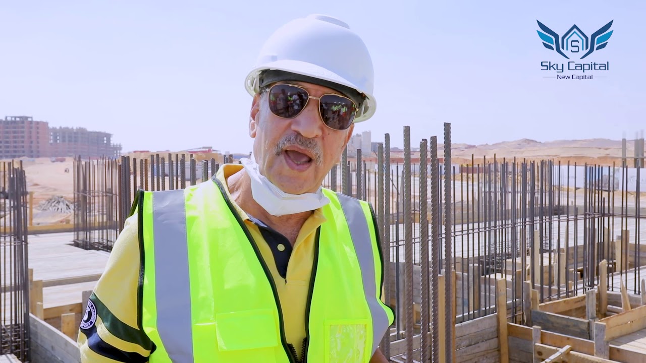 زياره خاصه لرئيس الاتحاد العام للمصرين العاملين بالخارج لكمبوند سكاي كابيتال بالعاصمه الاداريه