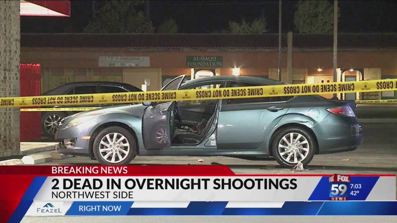 2 dead in overnight shootings - YouTube