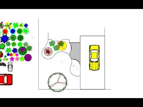 How to landscape a front yard www.landscapeplans.ca - YouTube